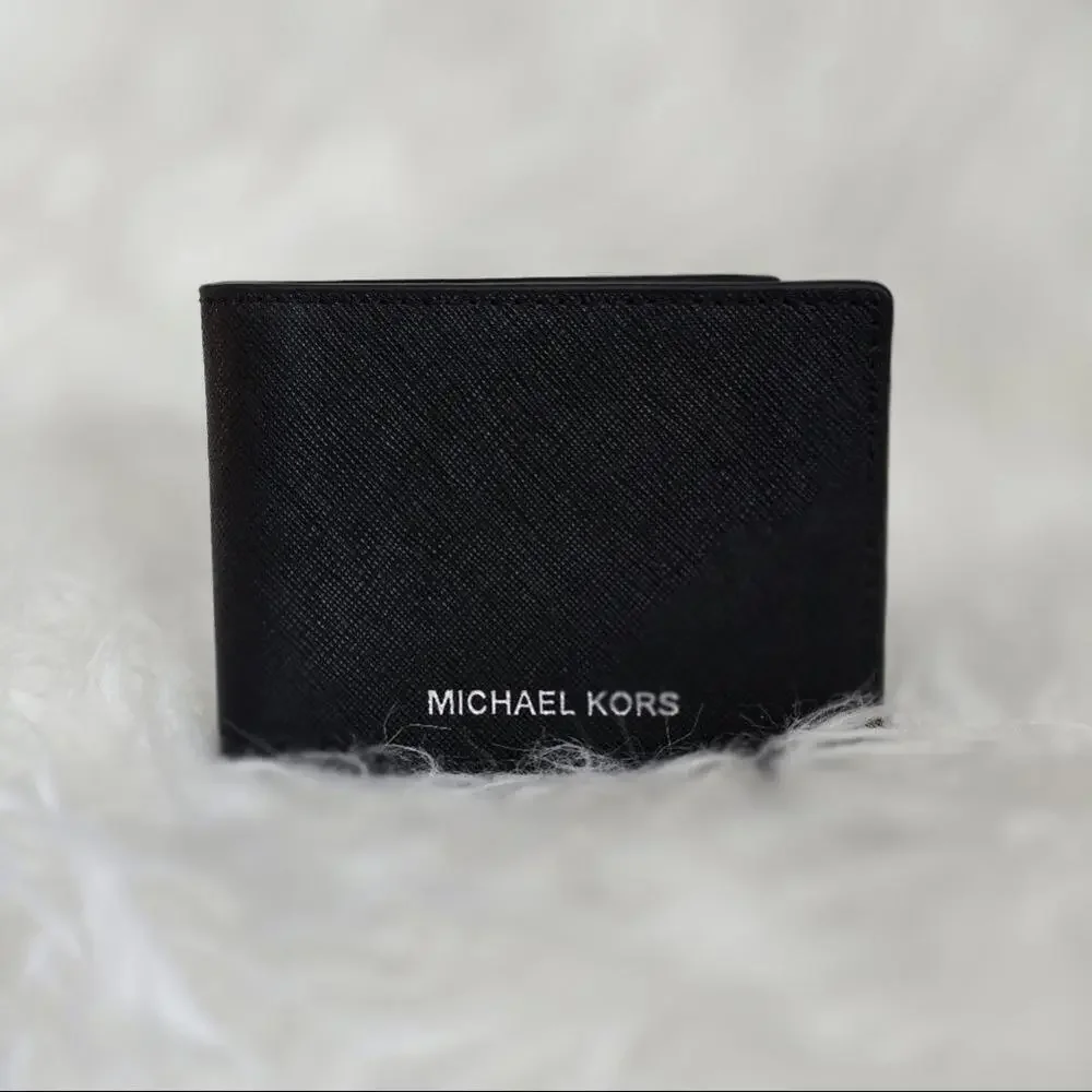 Michael Kors Mens Black Wallet - Picture 1 of 6
